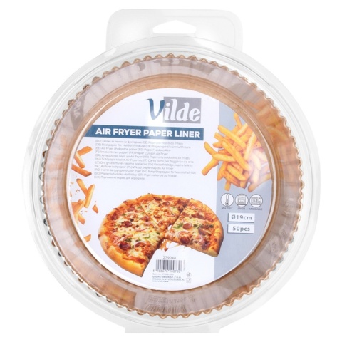 WKŁAD PAPIEROWY DO FRYTOWNICY OKRĄGŁY 19cm 50szt. 279048