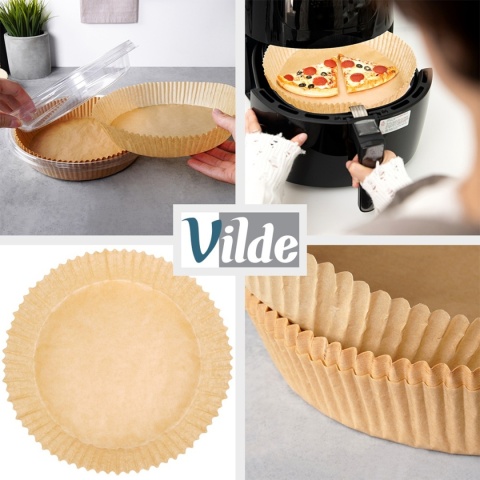 WKŁAD PAPIEROWY DO FRYTOWNICY OKRĄGŁY 19cm 100szt. 279049