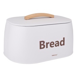 CHLEBAK POJEMNIK STALOWY NA PIECZYWO KINGHOFF KH-1947 BIAŁY