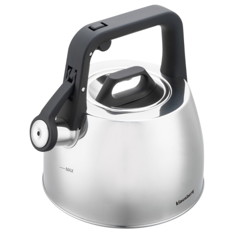 CZAJNIK STALOWY Z GWIZDKIEM 2,5L KLAUSBERG KB-7914