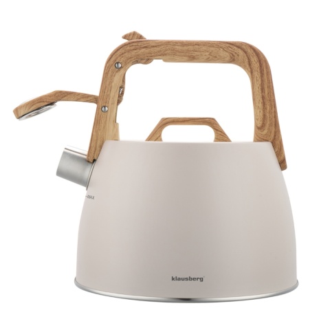 CZAJNIK STALOWY Z GWIZDKIEM 2,5L KLAUSBERG KB-7917