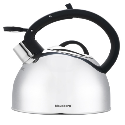 CZAJNIK STALOWY Z GWIZDKIEM 2,5L KLAUSBERG KB-7910