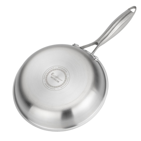 PATELNIA STALOWA 20cm Z POWŁOKĄ PLASTER MIODU E-7545