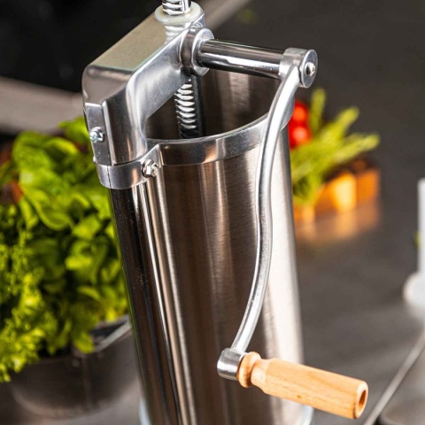 RĘCZNA NADZIEWARKA DO KIEŁBASY 5kg KLAUSBERG KB-7927 PIONOWA