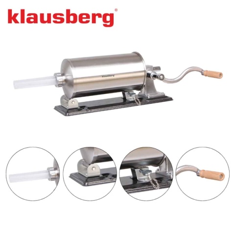 RĘCZNA NADZIEWARKA DO KIEŁBASY 5kg KLAUSBERG KB-7929