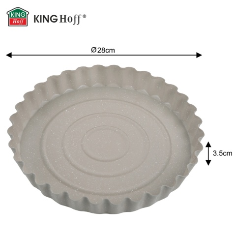 BLACHA FORMA DO TARTY Ø28cm KINGHOFF KH-1958