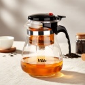 DZBANEK SZKLANY 1,65L Z ZAPARZACZEM SPUSTOWYM DO HERBATY ZIÓŁ 259418