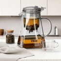 DZBANEK SZKLANY 880ml Z ZAPARZACZEM SPUSTOWYM DO HERBATY ZIÓŁ 259424