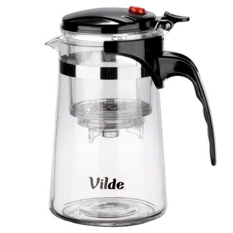 DZBANEK SZKLANY 680ml Z ZAPARZACZEM SPUSTOWYM DO HERBATY ZIÓŁ 259415