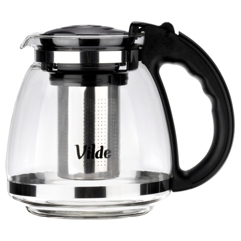 DZBANEK SZKLANY ZAPARZACZ Z SITKIEM 1,5L DO HERBATY ZIÓŁ 259429