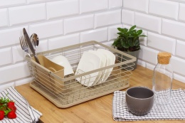 SUSZARKA DO NACZYŃ Z OCIEKACZEM I TACĄ 4028