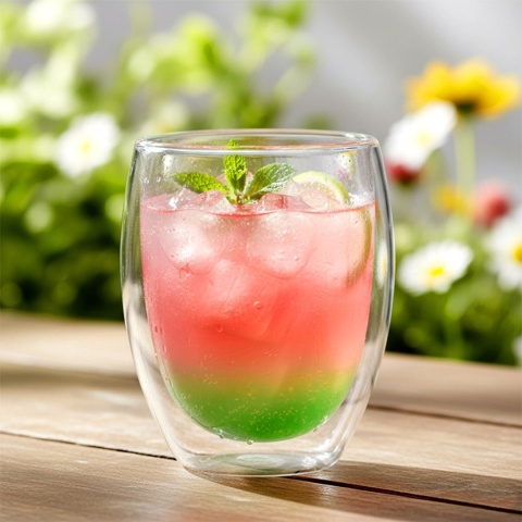 SZKLANKI TERMICZNE 2szt. 320ml Z PODWÓJNĄ SCIANKĄ DO KAWY HERBATY 139821