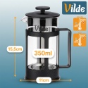 ZAPARZACZ TŁOKOWY DO KAWY HERBATY 350ml 259426