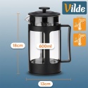 ZAPARZACZ TŁOKOWY DO KAWY HERBATY 600ml 259427