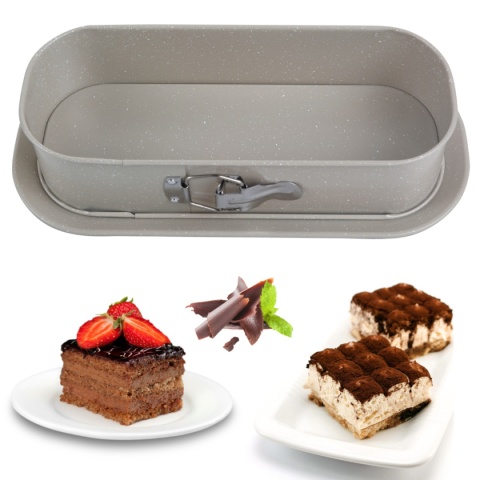 FORMA KEKSÓWKA DO CHLEBA ROZPINANA 34,5x15,5cm KINGHOFF KH-1976