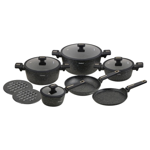 ZESTAW 12 ELEM. GARNKÓW MARMURKOWYCH KLAUSBERG KB-7966