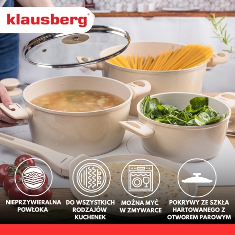 ZESTAW 6 ELEM. GARNKÓW MARMURKOWYCH KLAUSBERG KB-7961