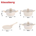 ZESTAW 6 ELEM. GARNKÓW MARMURKOWYCH KLAUSBERG KB-7961