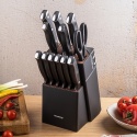 ZESTAW NOŻY KUCHENNYCH I DO STEKÓW W BLOKU KLAUSBERG KB-7985