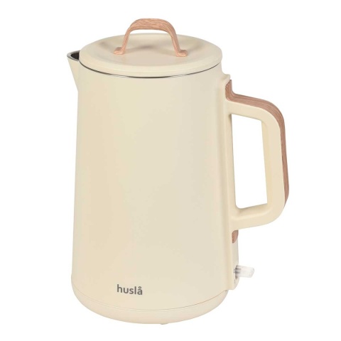 CZAJNIK ELEKTRYCZNY HUSLA 1,5L 73919 KREMOWY