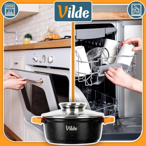 GARNEK GRANITOWY 2,1L Z POKRYWĄ Z AROMATYZEREM TERRUNA 199104