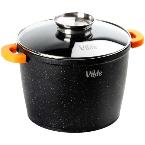 GARNEK GRANITOWY WYSOKI 9,7L 28cm Z POKRYWĄ Z AROMATYZEREM TERRUNA 199111