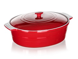 BRYTFANNA CERAMICZNA Z POKRYWĄ DO ZAPIEKANIA 3,6L BANQUET CULINARIA