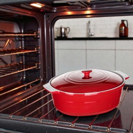 BRYTFANNA CERAMICZNA Z POKRYWĄ DO ZAPIEKANIA 3,6L BANQUET CULINARIA