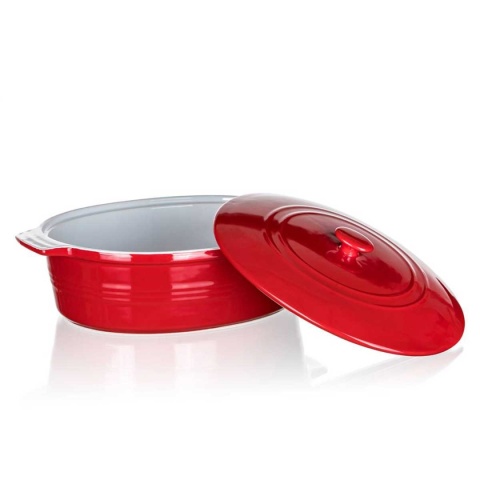 BRYTFANNA CERAMICZNA Z POKRYWĄ DO ZAPIEKANIA 3,6L BANQUET CULINARIA