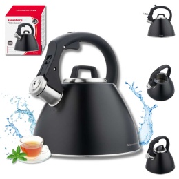 CZAJNIK STALOWY Z GWIZDKIEM 2,5L KLAUSBERG KB-7951