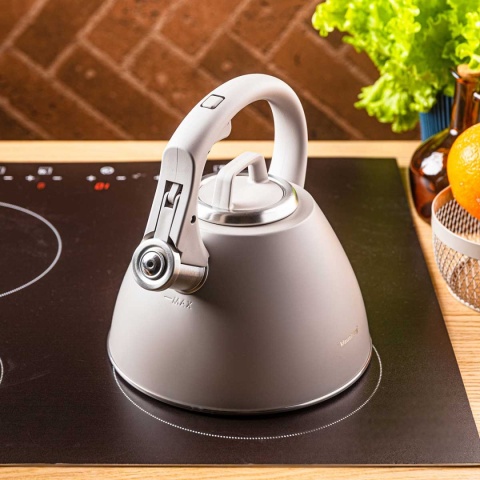 CZAJNIK STALOWY Z GWIZDKIEM 2,5L KLAUSBERG KB-7953