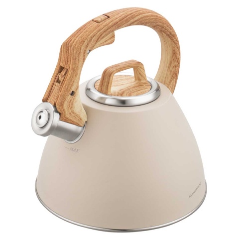 CZAJNIK STALOWY Z GWIZDKIEM 2,5L KLAUSBERG KB-7954