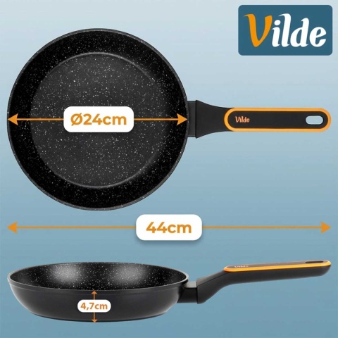 PATELNIA GRANITOWA 24cm TERRUNA 199123