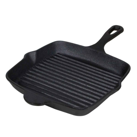 PATELNIA ŻELIWNA GRILLOWA HAGE 26 x 26cm INDUKCJA