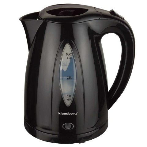 CZAJNIK ELEKTRYCZNY 1,2L KLAUSBERG KB-9001 CZARNY
