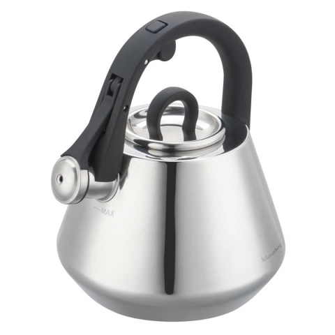 CZAJNIK STALOWY Z GWIZDKIEM 2,5L KLAUSBERG KB-7947