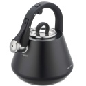 CZAJNIK STALOWY Z GWIZDKIEM 2,5L KLAUSBERG KB-7948 CZARNY