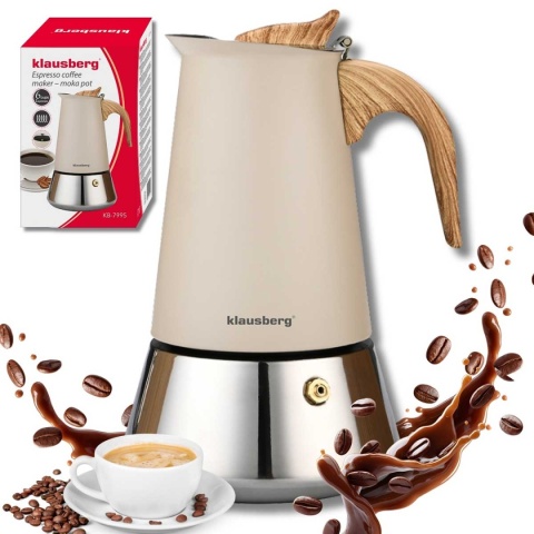 KAWIARKA ZAPARZACZ DO KAWY 450ml KLAUSBERG KB-7996 INDUKCJA