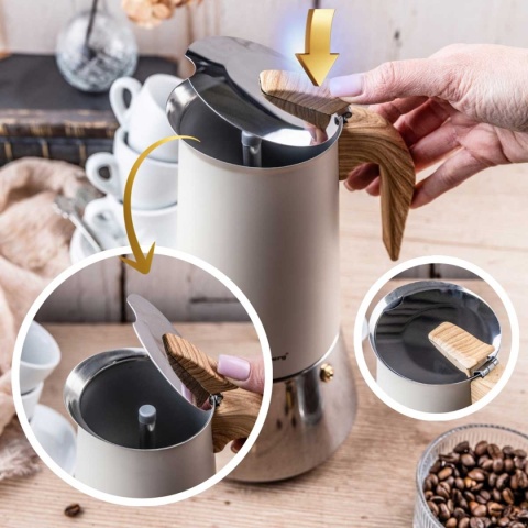 KAWIARKA ZAPARZACZ DO KAWY 450ml KLAUSBERG KB-7996 INDUKCJA