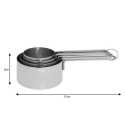 ZESTAW MIAREK KUCHENNYCH KINGHOFF KH-4025