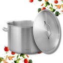 GARNEK GASTRONOMICZNY Z POKRYWĄ STALOWĄ Ø38cm 27L KINGHOFF KH-2025
