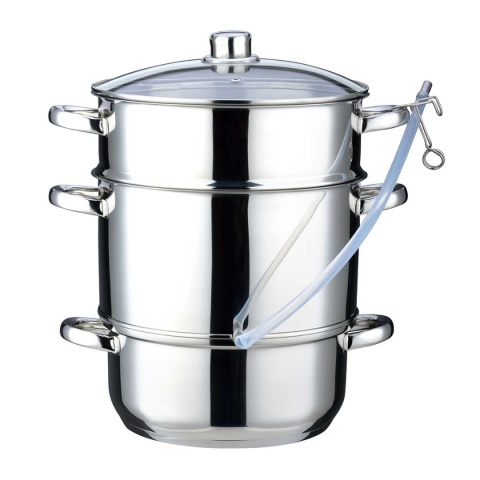 SOKOWNIK PAROWY 8L INDUKCJA GAZ KLAUSBERG KB-9032 GARNEK DO SOKU