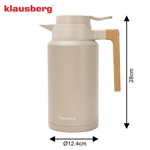 TERMOS DZBANEK KONFERENCYJNY NA KAWĘ HERBATĘ 2L KLAUSBERG KB-9014