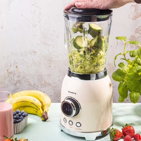 BLENDER KIELICHOWY WYŚWIETLACZ LED KLAUSBERG KB-9030 RETRO