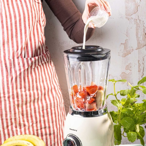 BLENDER KIELICHOWY WYŚWIETLACZ LED KLAUSBERG KB-9030 RETRO