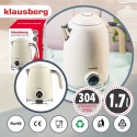 CZAJNIK ELEKTRYCZNY 1,7L Z TERMOMETREM LED KLAUSBERG KB-9028 RETRO