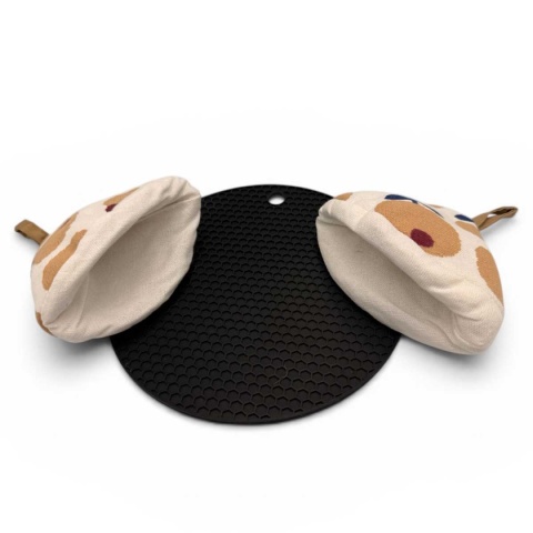 EMALIOWANY GARNEK ŻELIWNY 26cm 5L HAGE ZIELONY