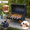 GRILL WĘGLOWY PRZENOŚNY SKŁADANY KINGHOFF KH-2032