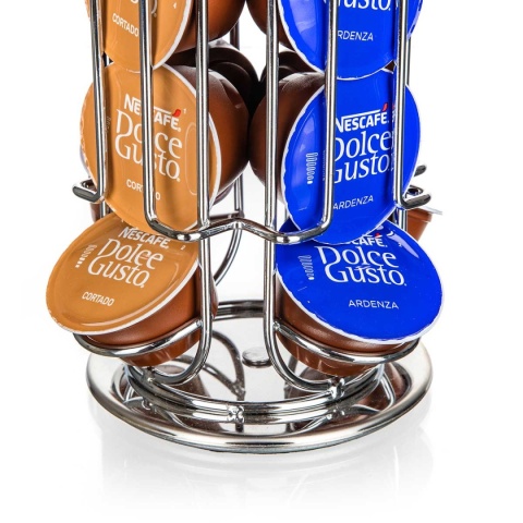 STOJAK ORGANIZER OBROTOWY NA 24 KAPSUŁKI DOLCE GUSTO BANQUET LINEA