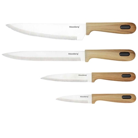 ZESTAW NOŻY I DESEK KUCHENNYCH W STOJAKU KLAUSBERG KB-9037
